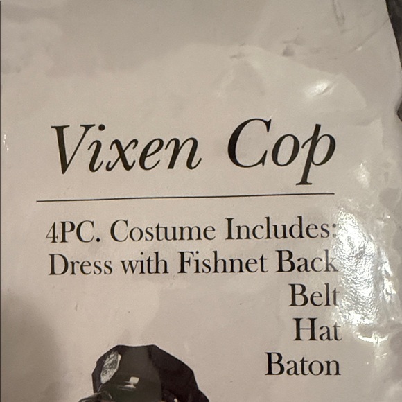 Leg Avenue Black Vixen Cop Costume - Picture 2 of 3